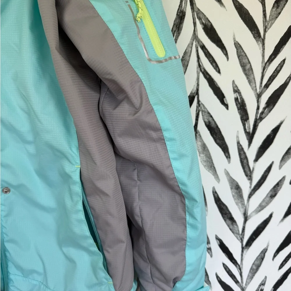 Free Country Aqua and Lime Jacket - Picture 2 of 6